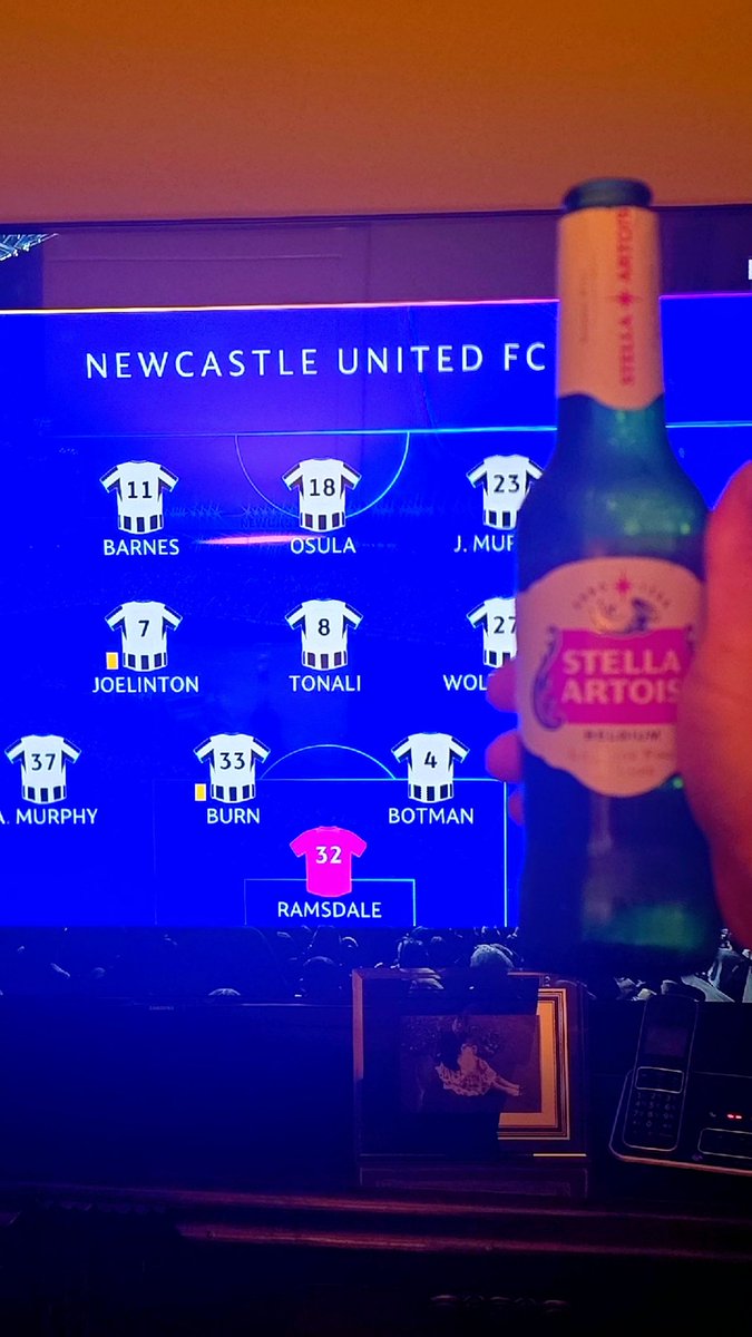 Wasn't gonnae, but then noticed the Toon <a href="/NUFC/">Newcastle United</a> match was on Prime. Cheers ⚫️⚪️⚽️. And already 2 up. Yaaaassss!