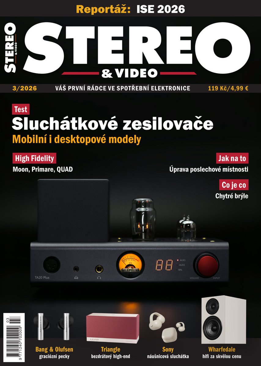 StereoVideo's tweet photo. S&amp;V 3/26 jde na pulty ve středu 25. 2. 26. https://t.co/asHan0vxni