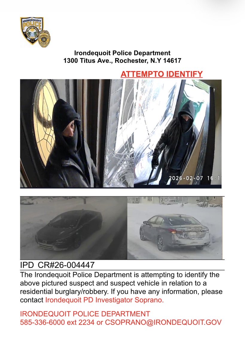 Irondequoit Police tweet media