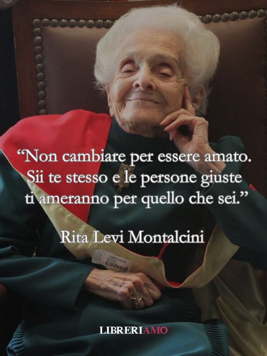 #24febbraio #RitaLeviMontalcini #frasi #pensieri #aforismi #frasedelgiorno #pensierodelgiorno #aforismadelgiorno