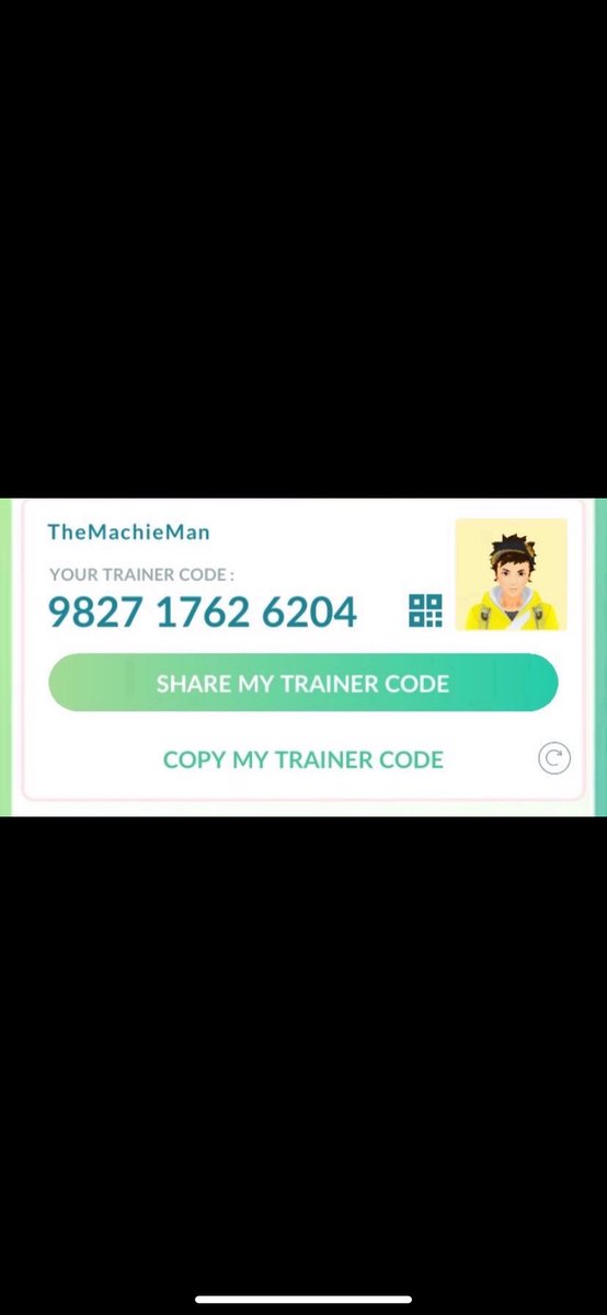 TheMachieMan's tweet photo. Let's be friends in Pokémon GO! My Trainer Code is 982717626204! #PokemonGO #PokemonGOfriend 

Invite to kyogre and groudon https://t.co/6Kw7UMYGuB