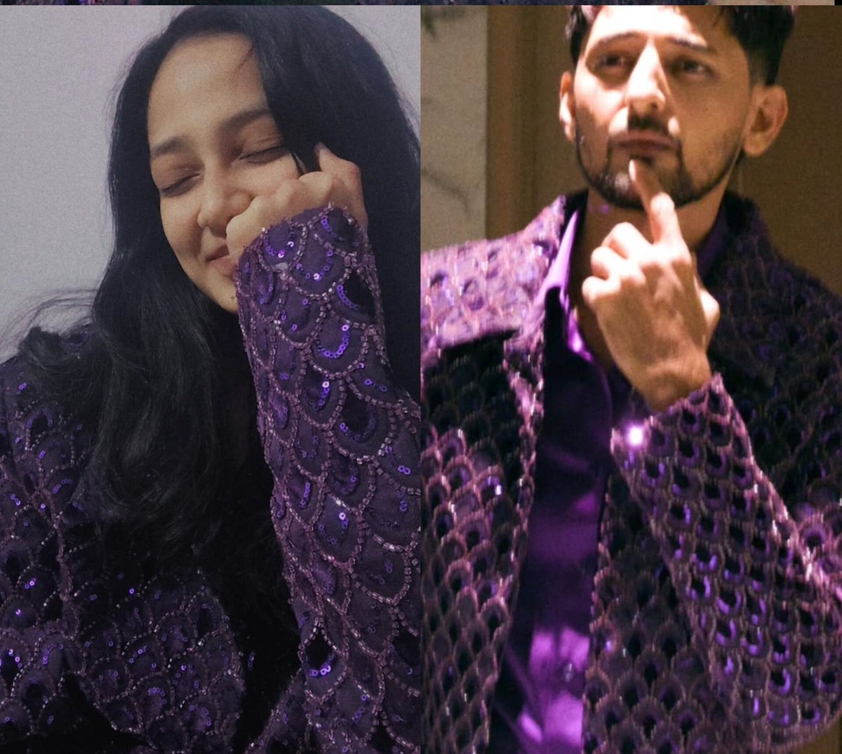 Nityadarshandz's tweet photo. SAATHIYA @DarshanRavalDZ , i've got the jacket &amp; i'm speechless, how happy &amp; blessed I am &amp; how can I forget that Note - "LETTER TOH ASIE PADH RAHI HO JASIE TUMARE LIYE HI LIKHA HO" Yes yeh mere liye hi likhaa hai tumne😭Blessed. 
Btw JACKET looks more GOOD on ME than YOU hehe 🫣 https://t.co/GcLvNwgBSq