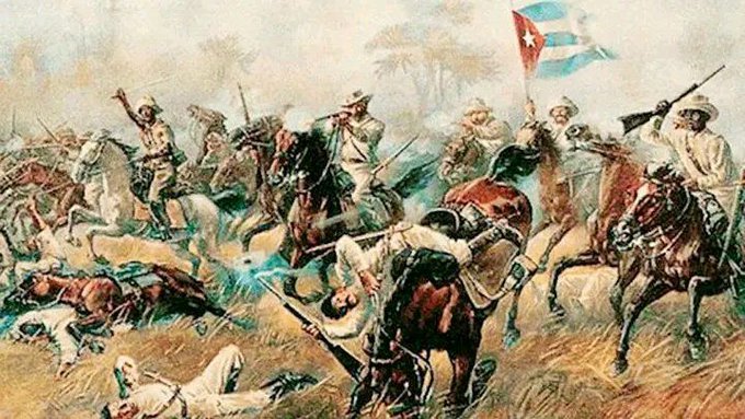 Hoy conmemoramos la fecha gloriosa del 24 de febrero, aniv. 131 del reinicio de las guerras por la independencia, organizada por Martí y el Partido revolucionario Cubano, que unió los pinos nuevos con los pinos viejos para la guerra  por la independencia de cuba.
#CubaVencerá
