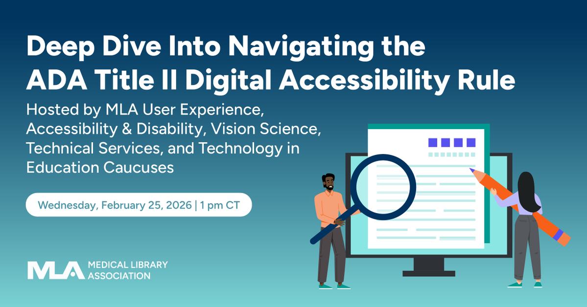 Medical Library Assn tweet media