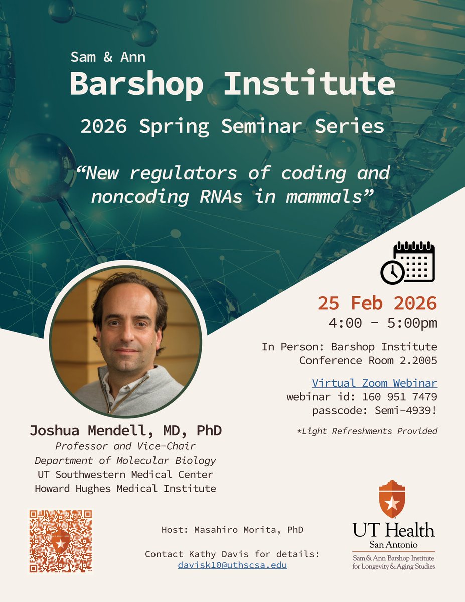 Sam & Ann Barshop Institute tweet media