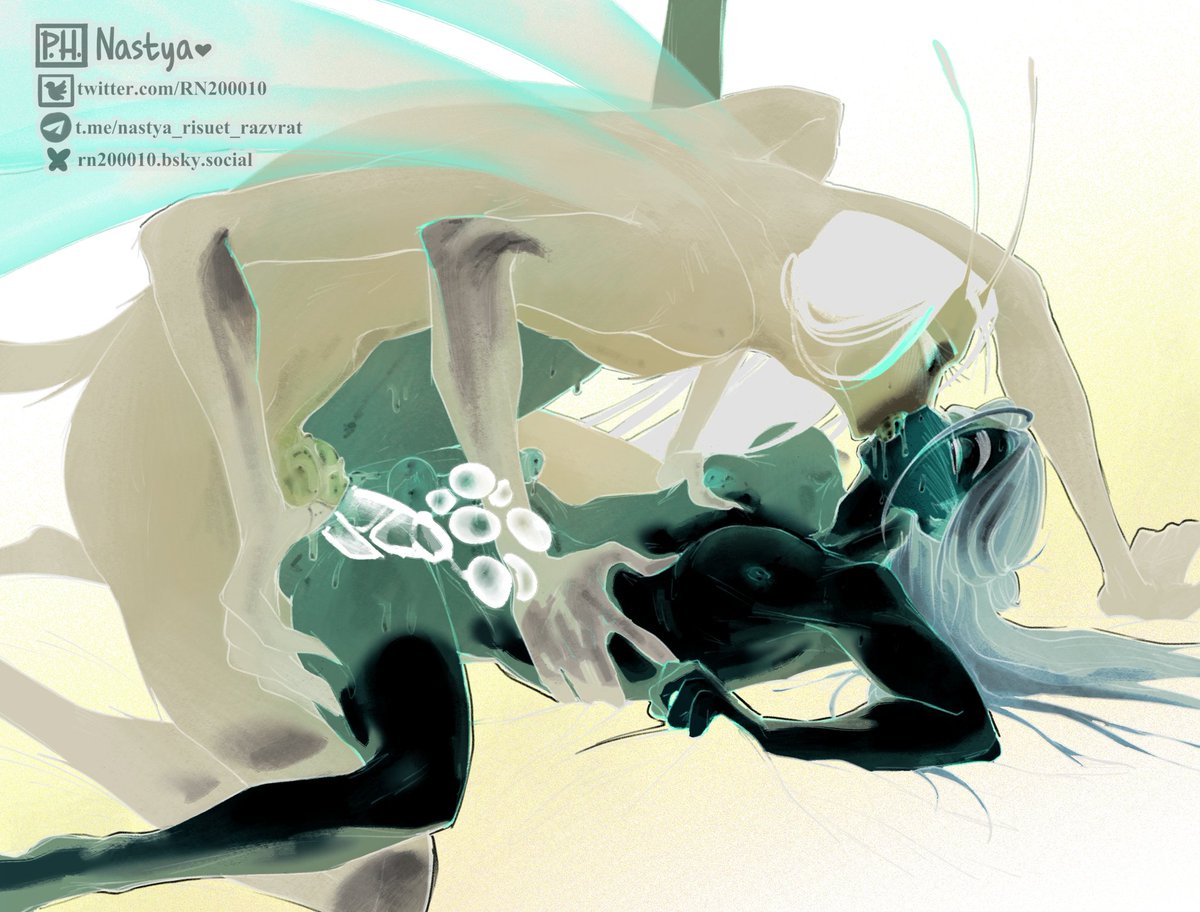 Day 24. Oviposition⚠️
Hualian, Hua butterfly 🦋
#NSFWFeb_2026by_Nastya #hualian #tgcf