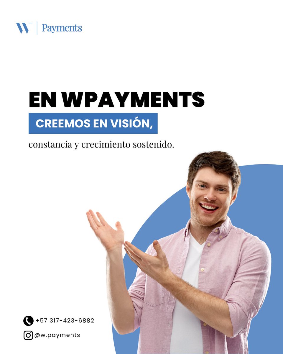 Pensar en grande no siempre se siente épico 🚧
Muchas veces se siente repetitivo.

La visión se construye con acciones pequeñas
sostenidas en el tiempo 🧠📈

En Wpayments creemos en crecer con constancia,
estructura y enfoque 🚀
