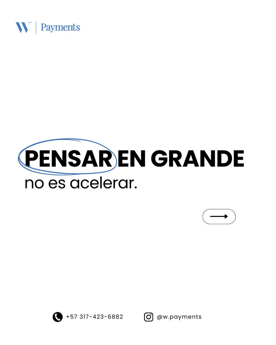 wpayments_'s tweet photo. Pensar en grande no siempre se siente épico 🚧
Muchas veces se siente repetitivo.

La visión se construye con acciones pequeñas
sostenidas en el tiempo 🧠📈

En Wpayments creemos en crecer con constancia,
estructura y enfoque 🚀 https://t.co/tjc9Zrw2Vp
