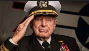 realMAG1775's tweet image. Trump plans to award the Medal of Honor to 100-year-old Navy Capt. E. Royce Williams during the State of the Union.  Korean War legend, longest aerial dogfight in Navy history, 1952, solo against seven Soviet MiG-15s off North Korea. Shot down four, flew his shot-up plane back to