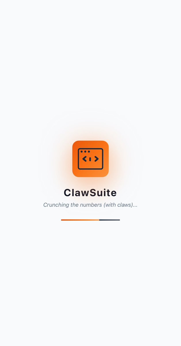 ClawSuite tweet media