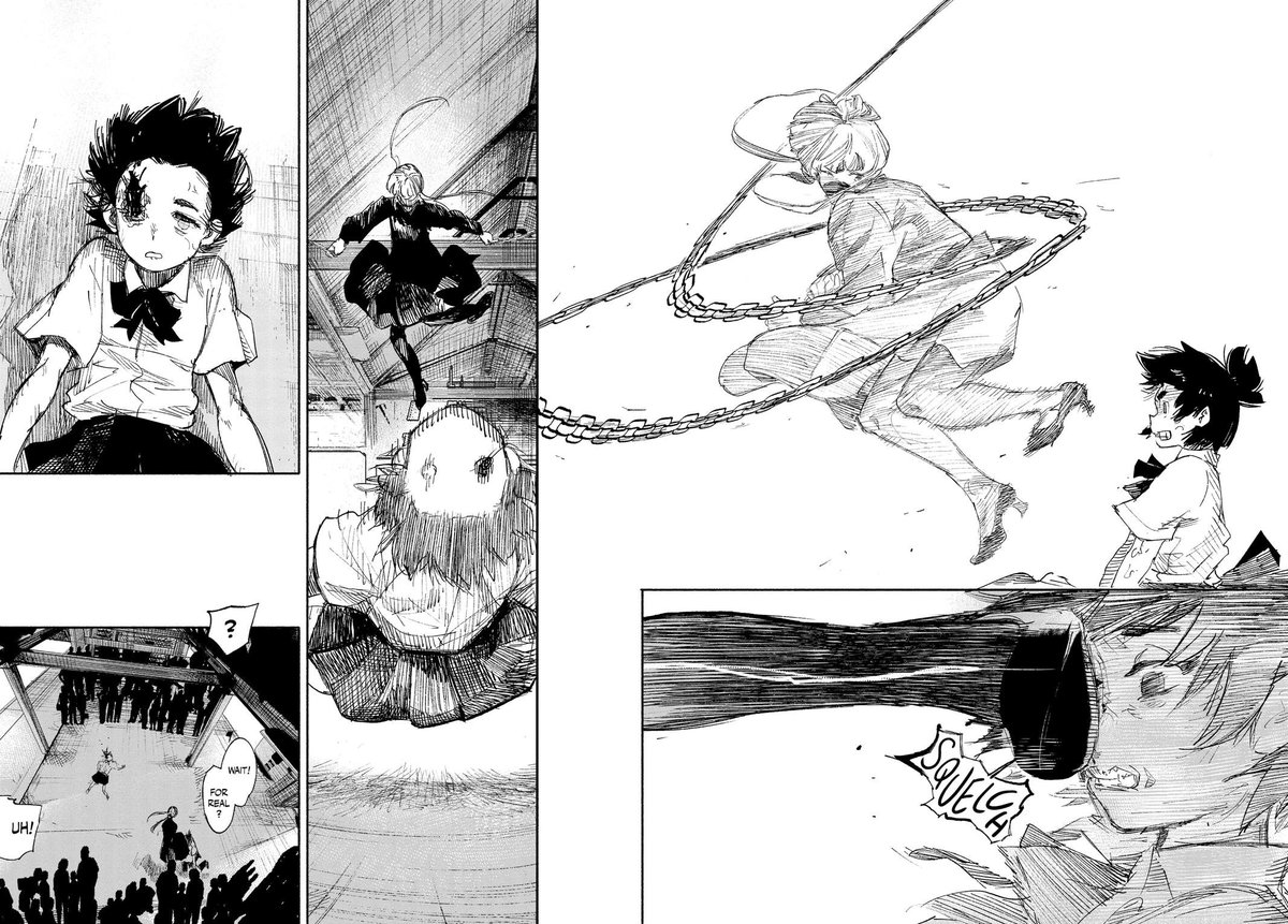I'm such a huge fan of Ishida's panelling in #ChoujinX