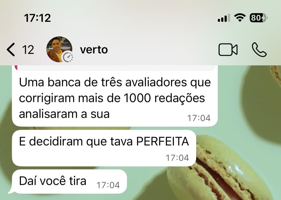 rfllls's tweet photo. Todo mundo deveria ter um primo como o Verto. Enquanto alguns amigos disseram “mas muitos também tiraram a nota máxima”, ele: https://t.co/jcjzt2m96i