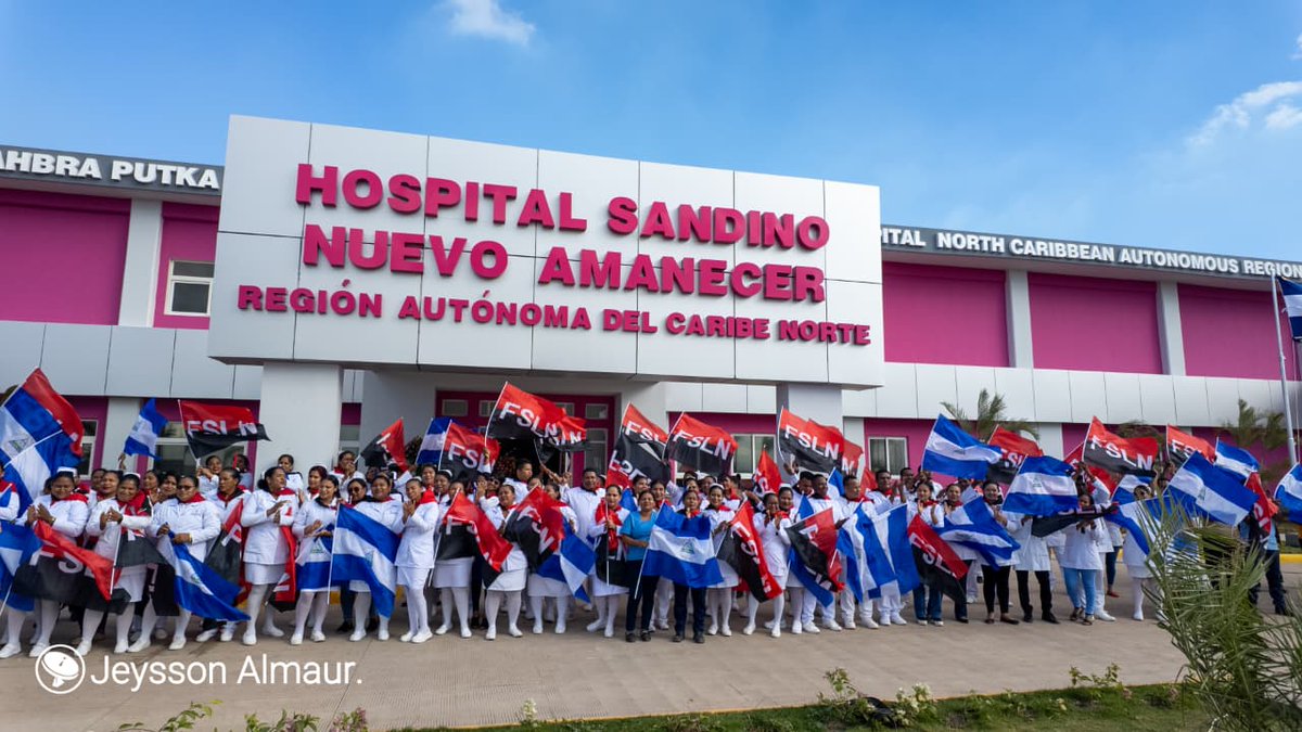 Seguimos avanzando a pesar de las sanciones impuestas por los EEUU.
Viva Nicaragua Siempre Sandinista!