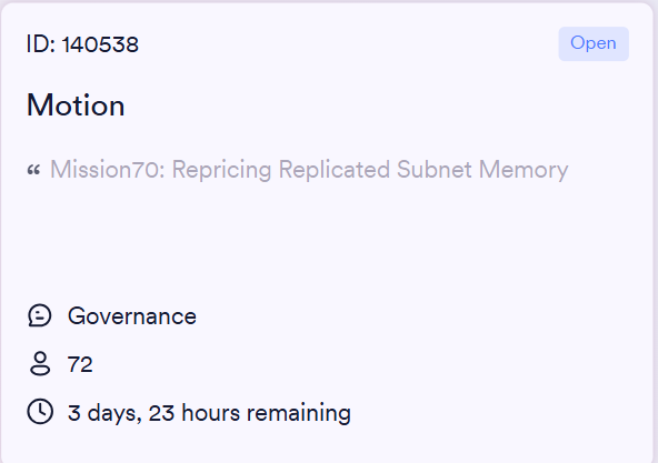 HEROonchain's tweet photo. Part 1 of M70 is up for vote on the NNS

$ICP = World Computer https://t.co/XMV48xYOho