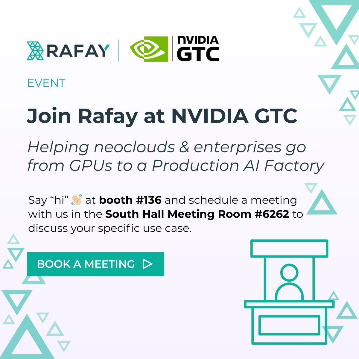 Rafay + GPU Clouds = AI Factories

NVIDIA delivers accelerated infrastructure.

Rafay delivers the operating layer that makes it consumable, governable, and scalable.
That’s how AI moves from experiment to production. buff.ly/hPEVM8T