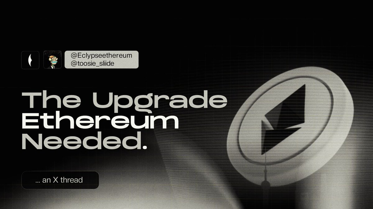 Ethereum is the most powerful smart contract network in the world.

Launching a token on it is still unnecessarily complex.

That’s a design failure, not a technical limitation.

There’s a better way to do this now.

Walk with me▼
#eclypseplatform #EclypseThread <a href="/eclypseethereum/">Eclypse - Launch Without Coding on Ethereum</a>