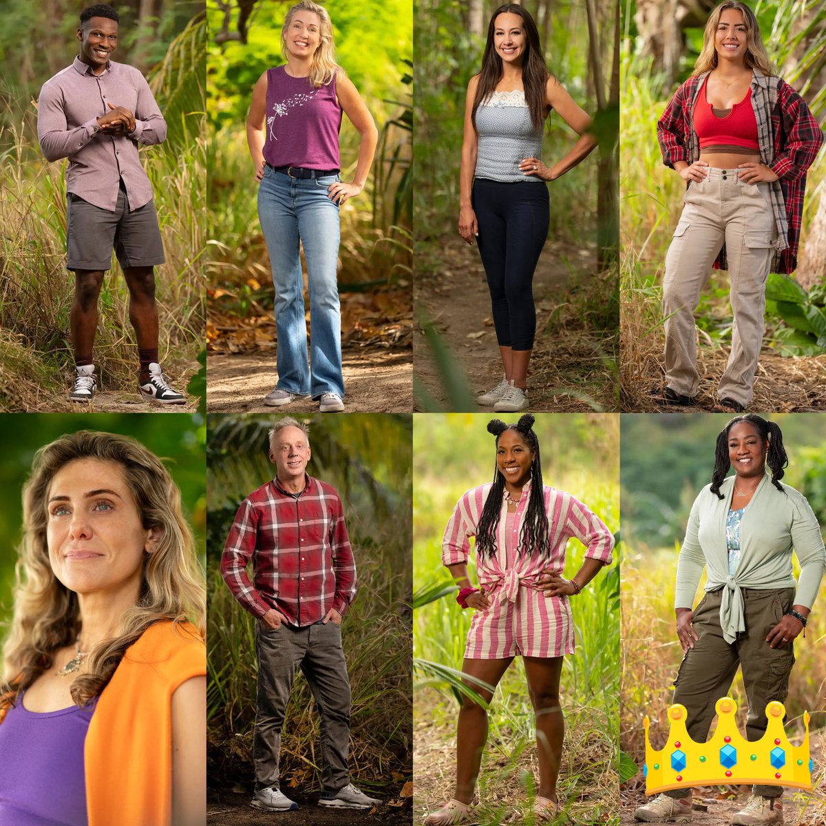 regissphilbin's tweet image. my ideal survivor 50 boot order from first boot to winner