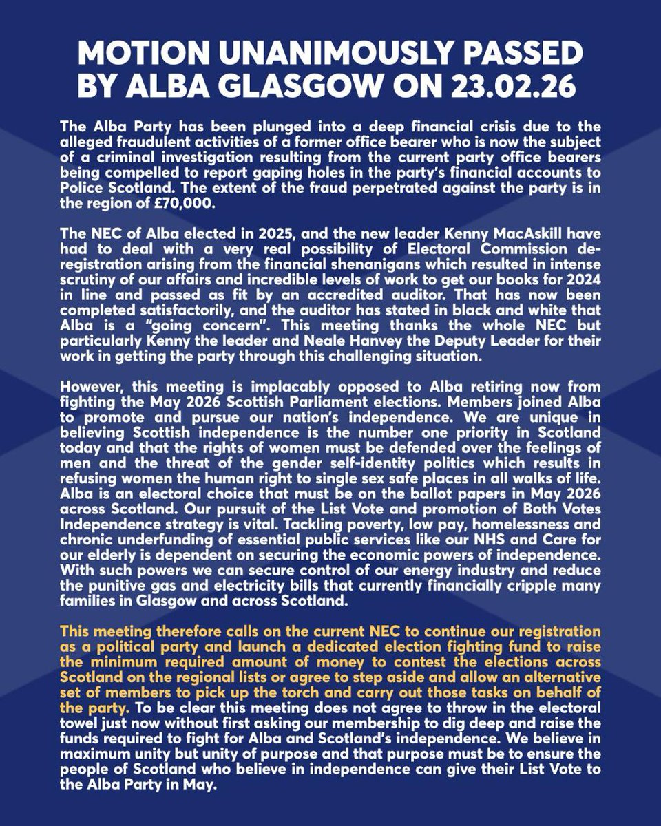 Tommy Sheridan tweet media