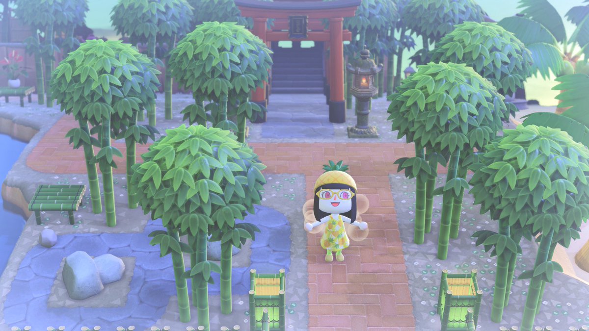 あつ森 本日のあつ森🏝️ おはよー！ ていうか寝てないんだけどな