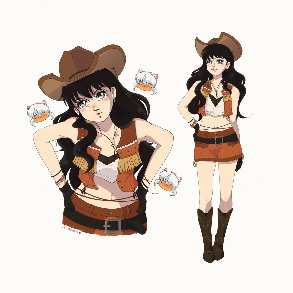 retrocelestial's tweet photo. kagome lockhart???

#inuyasha #犬夜叉 #ff7 https://t.co/dhm5FZ8ynP