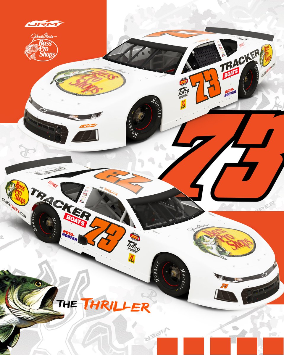 The Thriller is ready for the next step, piloting the No. 73 <a href="/BassProShops/">Bass Pro Shops</a> Chevrolet Late Model in a part-time schedule for 2026.