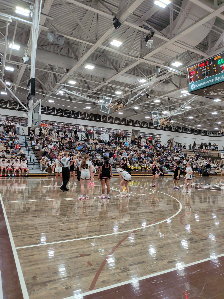 Huge league win on the road at Garden City!
The Lady Red improved to 16–3 overall with one more league matchup Thursday at Dodge City.
 <a href="/RhineKylie/">Kylie Rhine</a> led the way with a game high 27 pts and <a href="/shamari_lewis/">Shamari</a> poured in 22 pts.