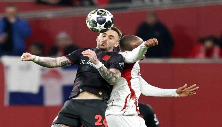 باير ليفركوزن يتعادل مع أولمبياكوس ويبلغ ثمن نهائي دوري أبطال أوروبا 