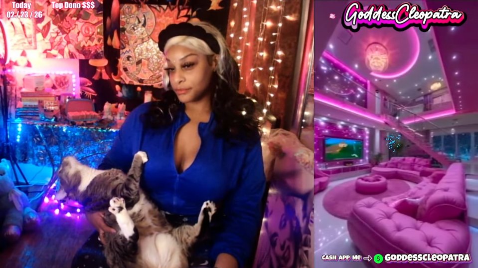 GoddessCleopatr's tweet image. 😍 Goddess Cleopatra Mami 🐾
Type 

 #catmom #goddesscleopatra #rap #femalerap #rarebeauty #topliner #talent #cat #catlover #streamer #louiscat #nomakeup #trending #thick #bbw #fineshhh #goddess #cleopatra