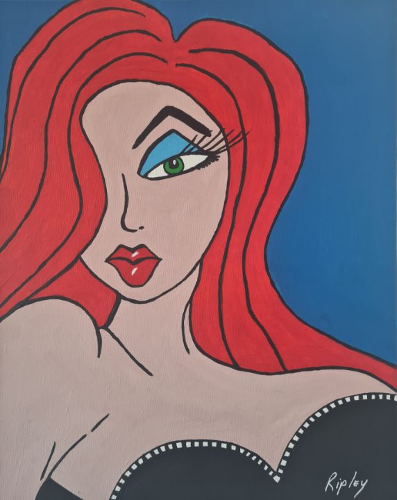 Art of the Day! "Miss Symphony". Buy at: ArtPal.com/ripleyarcher?i…