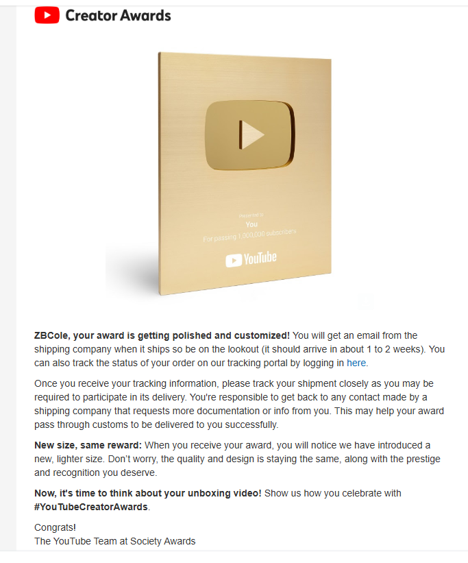 GOLD PLAYBUTTON INCOMING!!!🥳