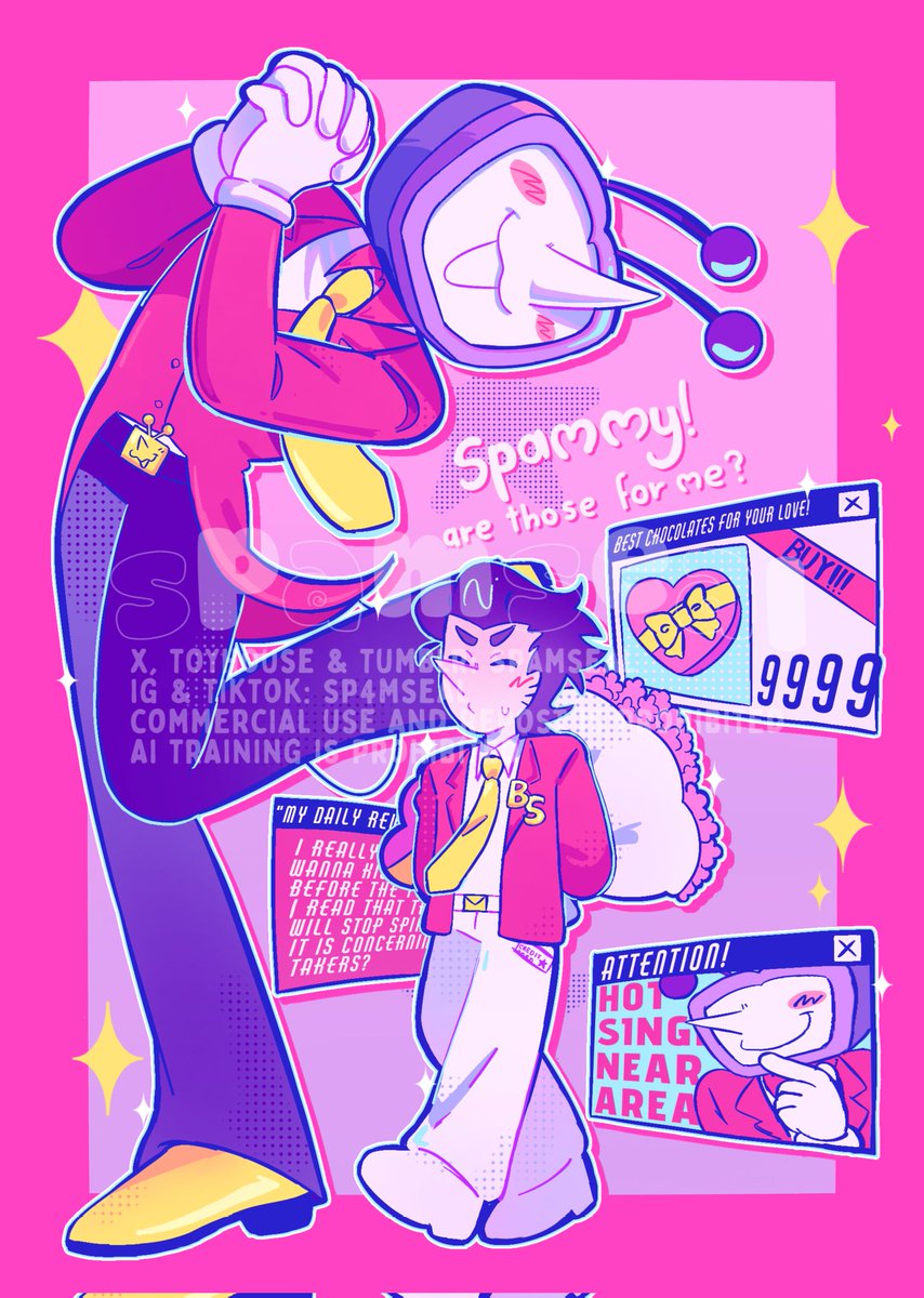 you can get this artwork as a poster on my store now! ݁ ˖Ი𐑼⋆
acggoods.com/product/spamte…
#spamtenna #deltarune