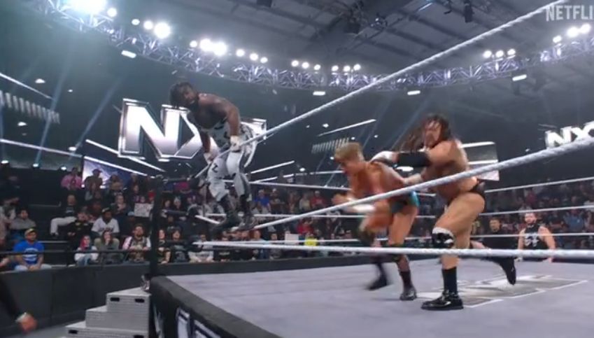 ringsidenews_'s tweet image. The Vanity Project  become the NEW NXT TAG TEAM CHAMPIONS! Thoughts? | #WWE #WWENXT