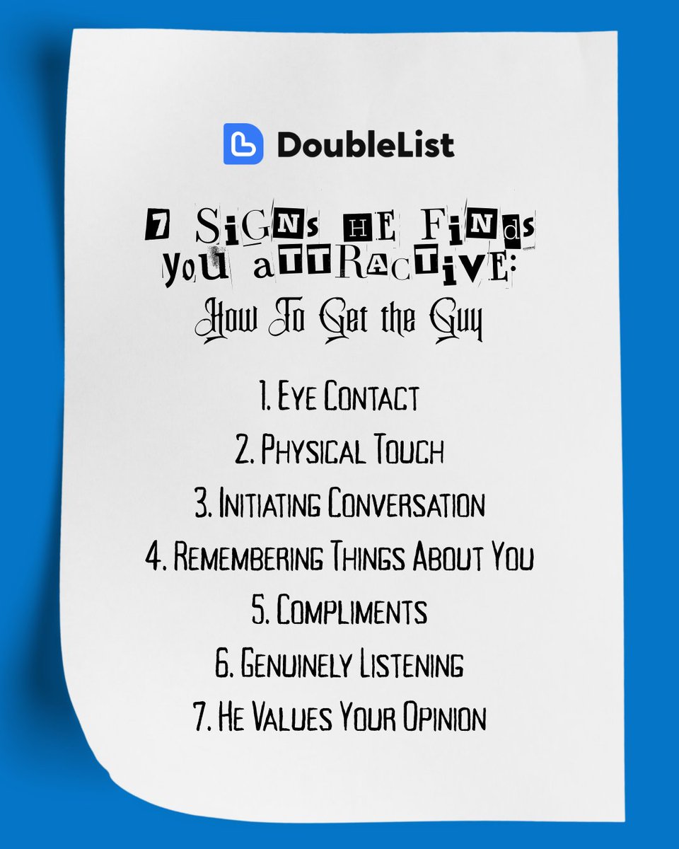 ondoublelist's tweet photo. Eye contact, compliments, and he actually listens? He’s not subtle—he’s interested. Ready to meet someone who makes it obvious?

Find your next spark on DoubleList: https://t.co/LTkJoyontC https://t.co/bQ2KnQdiuT
