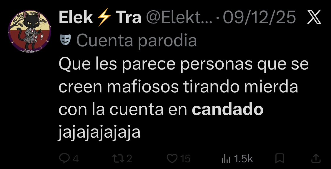 Te noto tensa elektra.