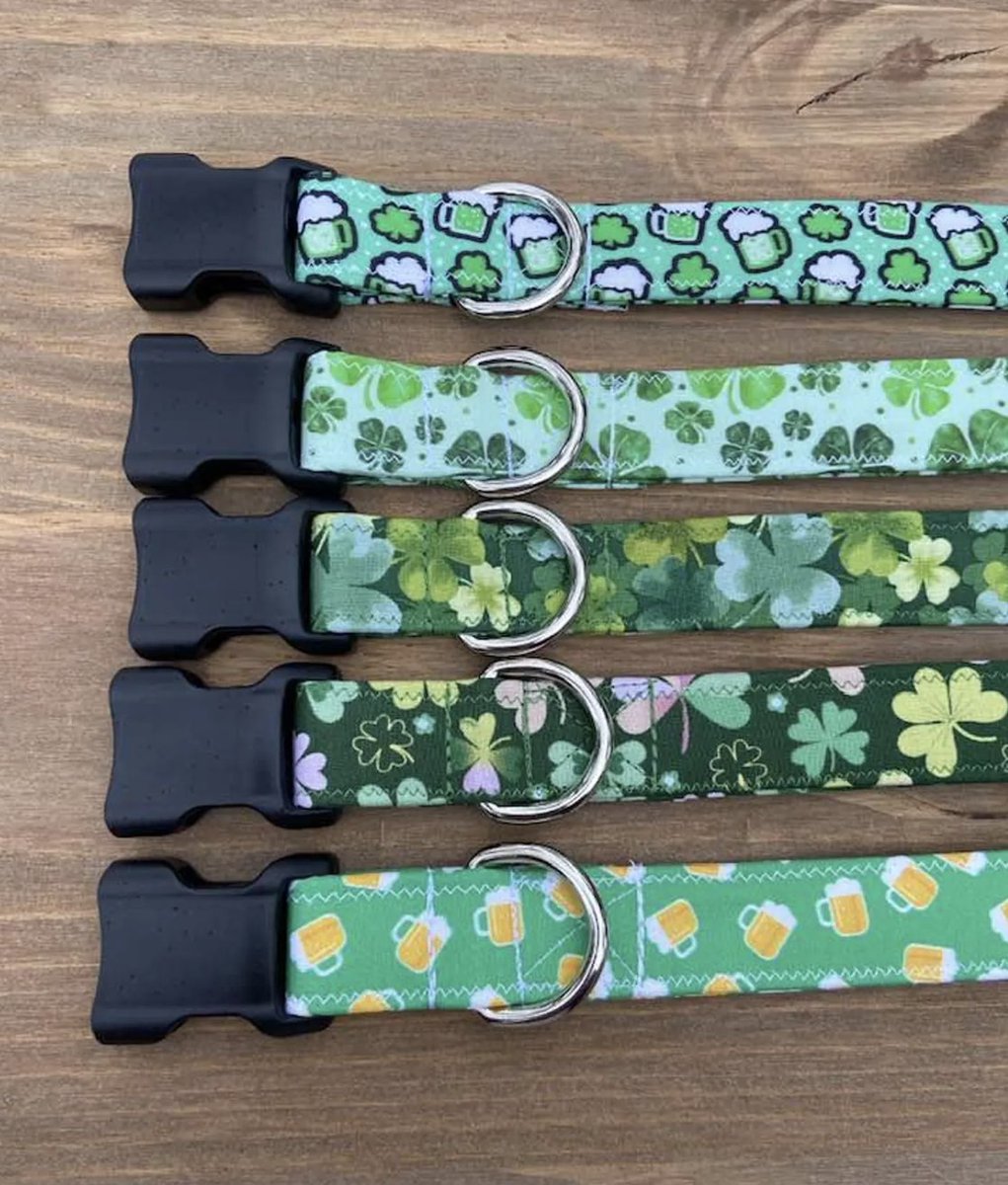So many awesome #StPatricksDay options this year. 
muttstuffnc.etsy.com/listing/471065…

#beersun #Irish #shamrocks #dogsofX