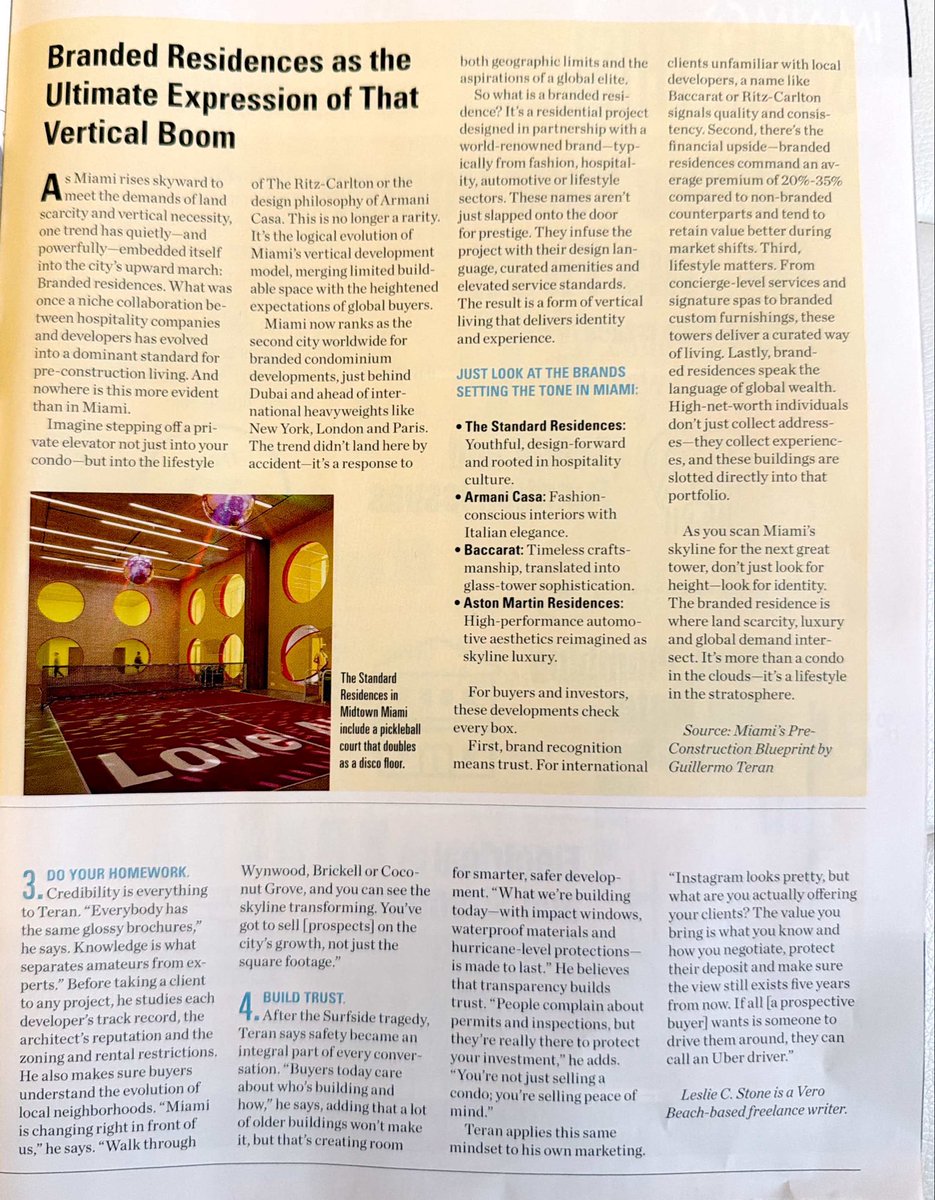 I’m honored to be featured in the March issue of Florida Realtor Magazine.

After the Surfside tragedy, our industry changed — and so did the way buyers must evaluate real estate.

Today, smart buyers focus on:

✔ structural safety