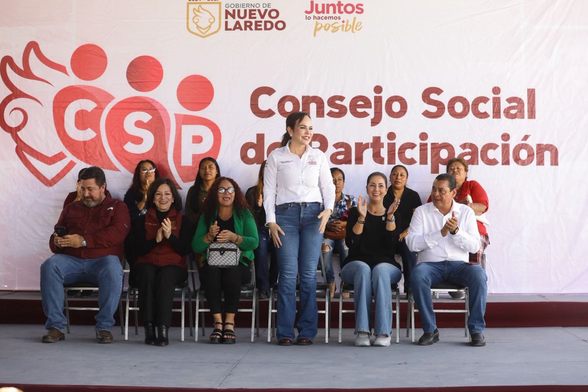 Carmenliliacrv's tweet photo. Instalamos el Consejo Social de Participación, donde tomé protesta a los vecinos y vecinas de las colonias Fco. Villa, Cavazos Lerma, Emiliano Zapata, Ampliación Los Fresnos, 150 Aniversario, Vamos Tamaulipas, San Roberto e Independencia Nacional.

Tengan la certeza de que no caminan solos; este Gobierno Municipal los respalda e impulsa cada una de sus propuestas para, juntos, construir el Nuevo Laredo por el que todos luchamos.💪🏻🩷

#JuntosLoHacemosPosible ✨