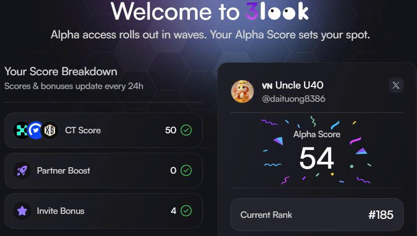 Good morning everyone at <a href="/3look_io/">3look</a>
🔸CultureFi is a model that combines culture, community, and finance. Instead of posting content just to build engagement or personal branding, you can directly generate income from the value you contribute. And <a href="/3look_io/">3look</a> is making strong