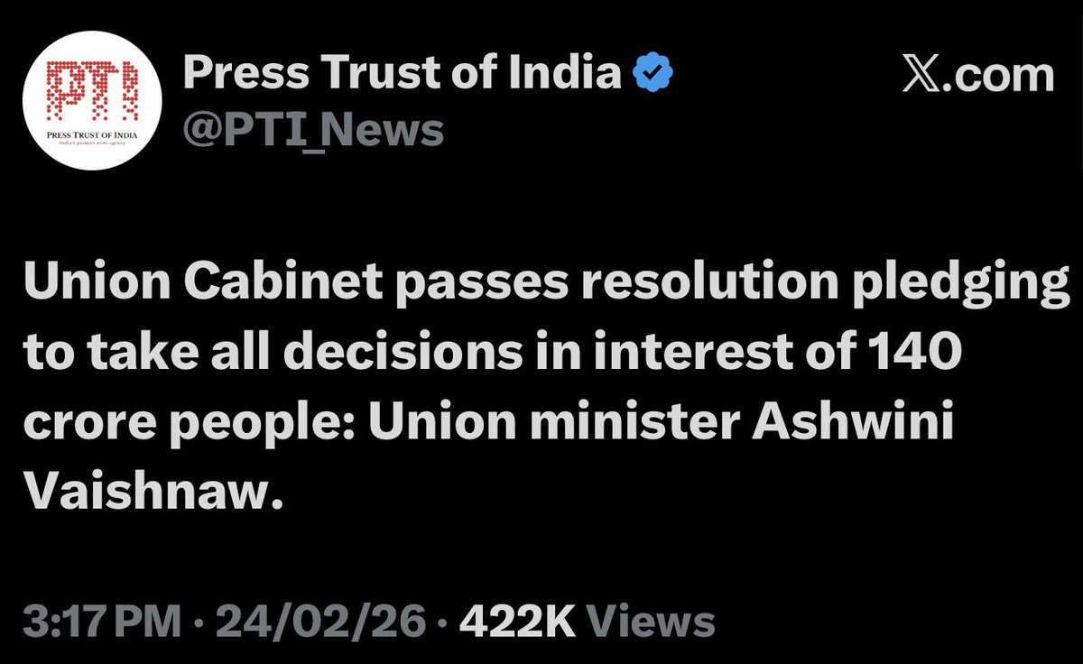 140 crores Indians 🤡 are they considering GCs? 

They have already said that only a few of their own people were given priority in government schemes.