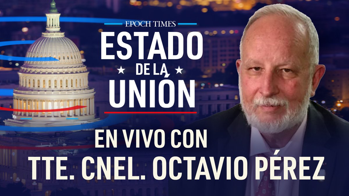🔴 ¡EN VIVO!
Conéctate ahora a nuestra cobertura especial del Estado de la Unión y sigue el análisis del Teniente Coronel Octavio Pérez.  
 
  🔴Mira ahora👉 youtube.com/watch?v=QjNV7c…
