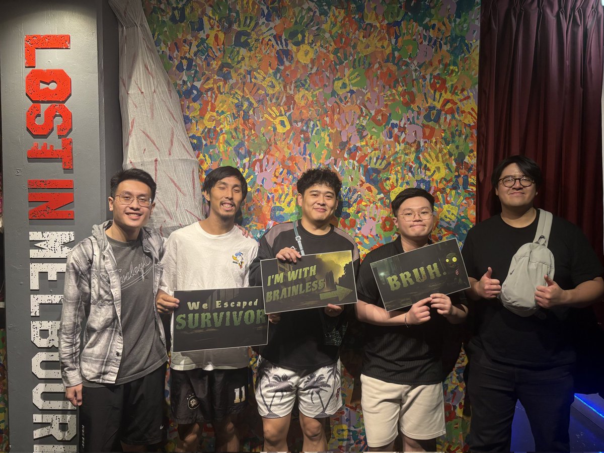 2 Melbourne Champions a top 4 and top 8 walk into am escape room...