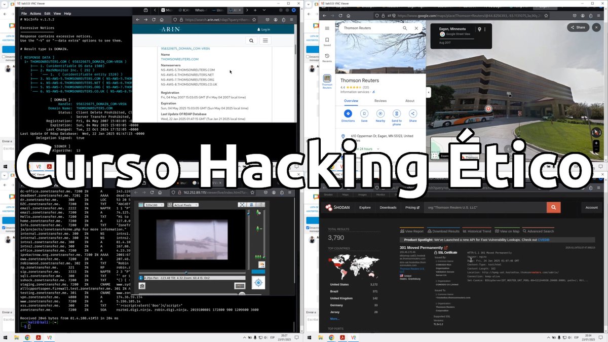 Alonso_ReYDeS's tweet image. De la teoría a la consola: ⌨️ Aprende a ejecutar pruebas de penetración reales en entornos controlados. 🚀 Domingos 8, 15, 22 y 29 de Marzo 2026. De 9:00 am a 12:00 pm (UTC -05:00). 📲WhatsApp: wa.me/51949304030 🌐 reydes.com/archivos/curso…

#cybersecurity #hackers #infosec