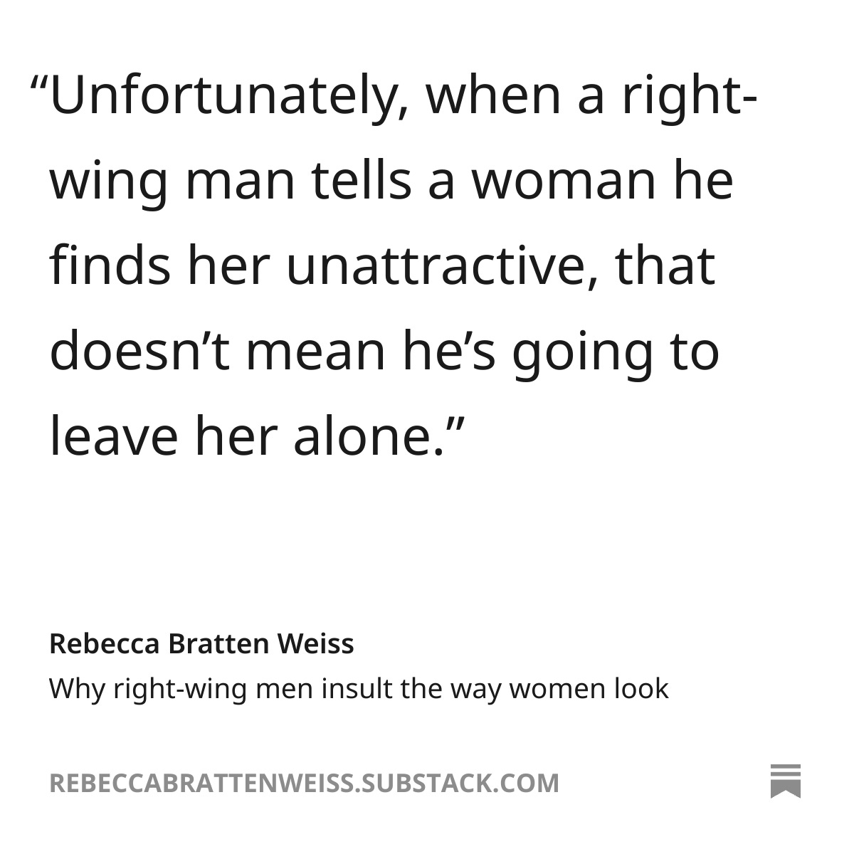 R Bratten Weiss tweet media