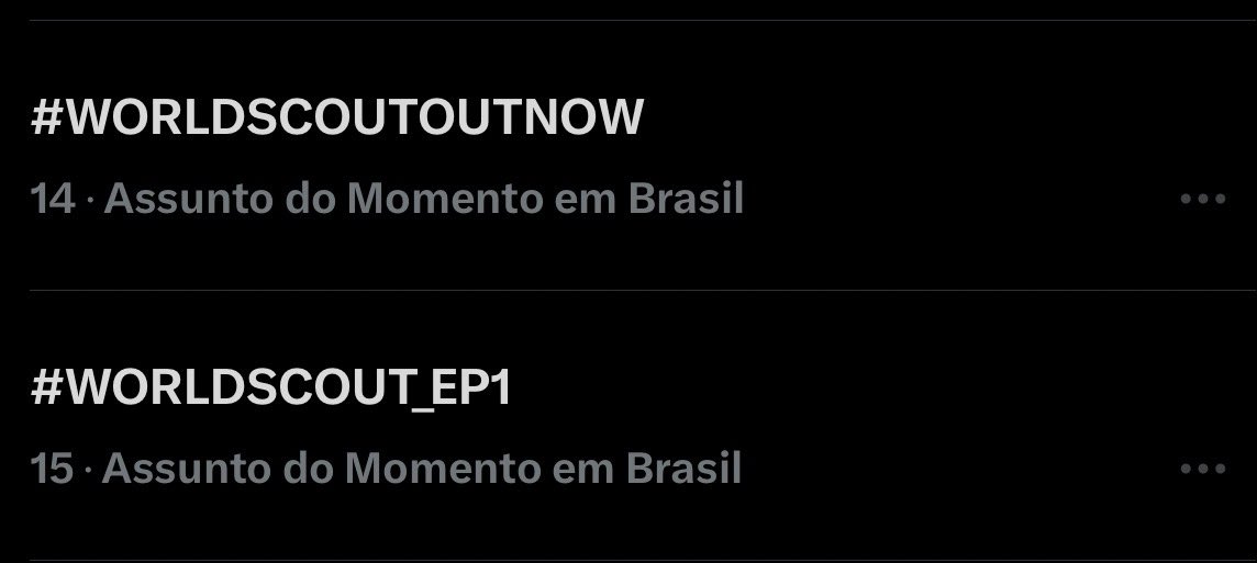 PortalSamara's tweet photo. esse fandom é foda!🪽
#WORLDSCOUTOUTNOW
#WORLDSCOUT_EP1 https://t.co/n60wOlNw2h