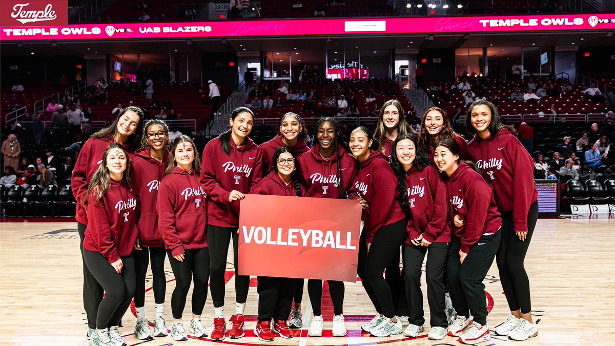 Temple Volleyball tweet media