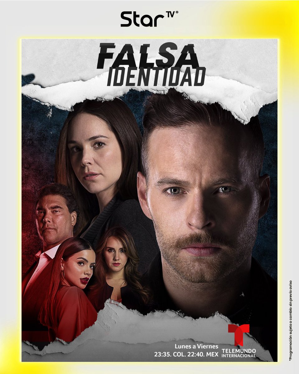 ¿Quién más está atrapado con la historia de Falsa Identidad? 
No te pierdas los emocionantes capítulos a través de <a href="/TelemundoIntl/">Telemundo Int.</a> canal 223 con #StarTV.
#FalsaIdentidad
