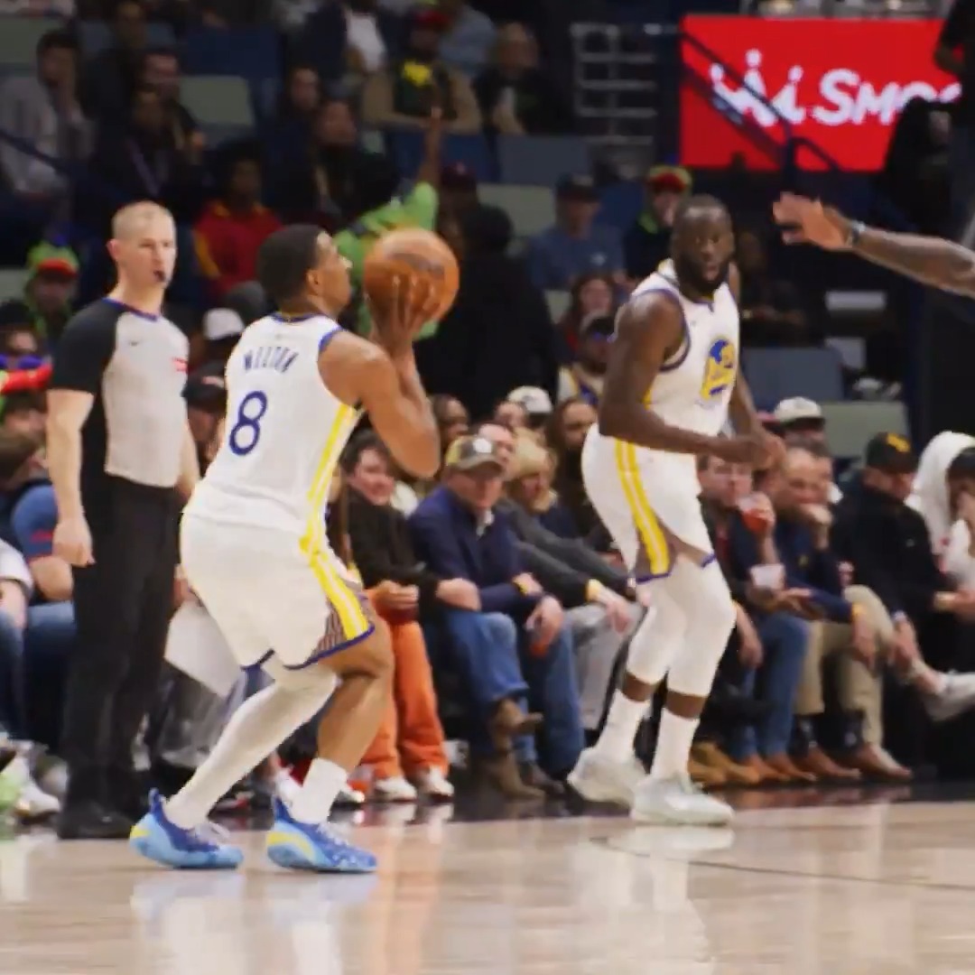 Melt showin' off the deep ball