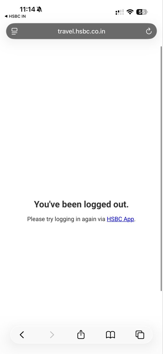 beingprathamesh's tweet photo. @CCMiles2Go @ProfessorCardz @aadil @dhimantn @DoBaniye I am facing this issue while moving to Hopper app through HSBC app. Anyone else facing this issue? https://t.co/jmbaXCYMP5
