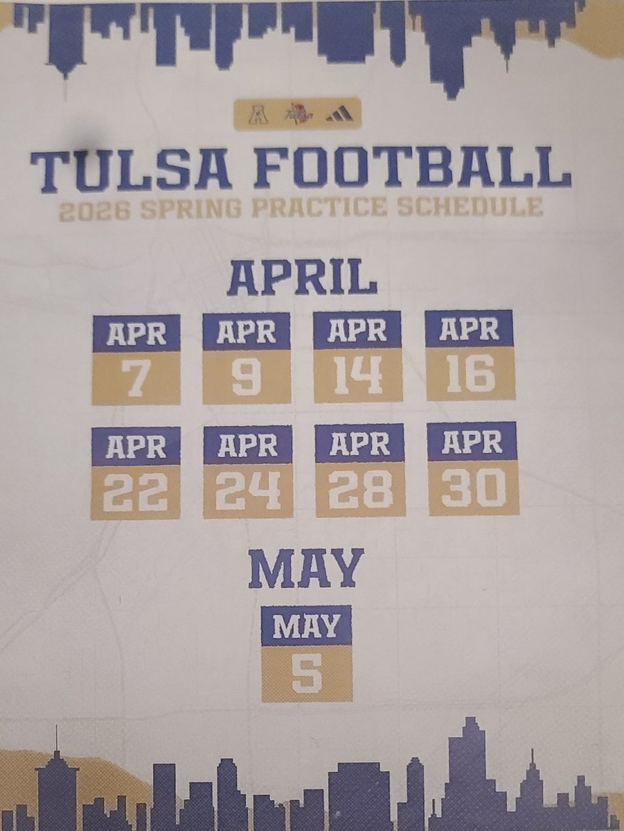 Thank you <a href="/TulsaFootball/">Tulsa Football</a> for the spring practice invite. <a href="/CoachBreaux_/">Devon Breaux</a> <a href="/Coast2Coasttc/">Stephon Johnson Coach J</a> <a href="/PrepRedzoneLA/">Prep Redzone Louisiana</a> <a href="/RecruitLouisian/">Recruit Louisiana™️</a> <a href="/jkleesportz/">JK Lee Sportz</a>  <a href="/CoachDaniels06/">Coach D</a> <a href="/ScottRapp17/">Scott Rapp</a> <a href="/LoganTillman/">Logan Tuley-Tillman</a>