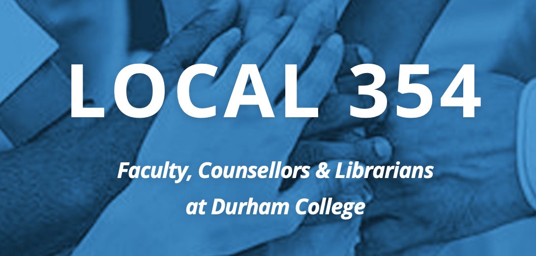 OPSEU Local 354 tweet media